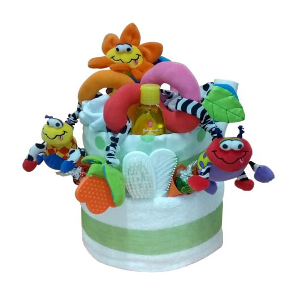 Mega Bright Beginnings Baby Gift Cake Thumbnail
