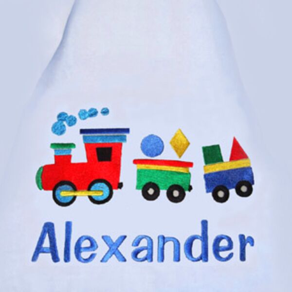 Toot Toot  Personalised Blanket Thumbnail