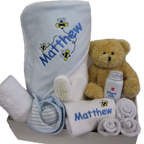 Personalised Butterfly Hooded Towel Gift Set Thumbnail