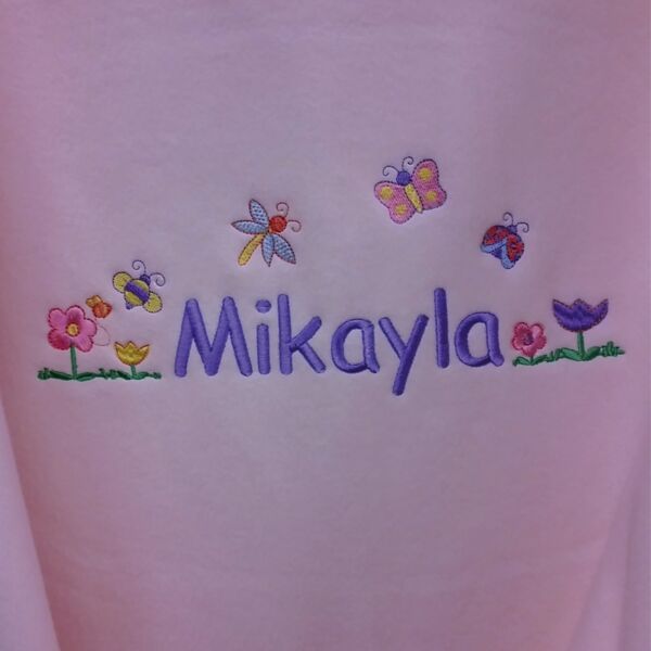 In the Garden Personalised Baby Blanket Thumbnail