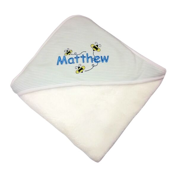Personalised baby hooded towel Thumbnail