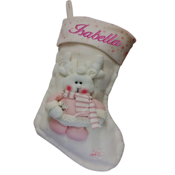 Copy of Personalised Christmas Stocking - Snowman Thumbnail