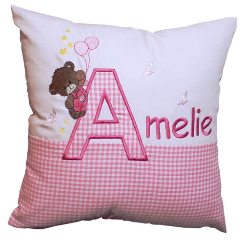Personalised Teddy cushion Thumbnail