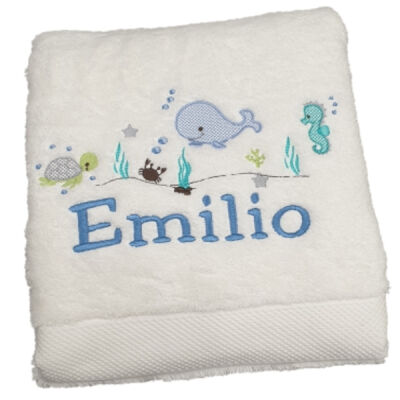 Personalised Bath Towel - little sea Thumbnail