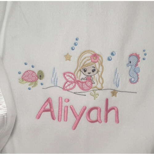 Little Sea Personalised Blanket Thumbnail