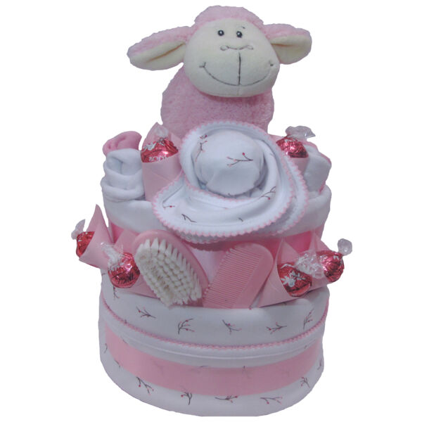 Just Mum & Me...Precious Girl Nappy Cake Thumbnail