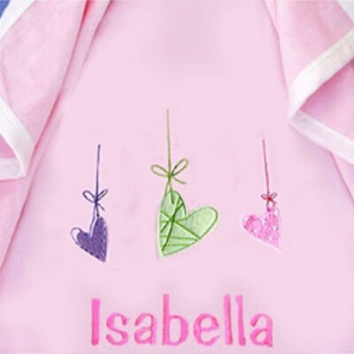 Sweet Hearts Personalised Blanket Thumbnail
