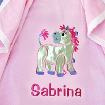 My Satin Pony Personalised Blanket Thumbnail
