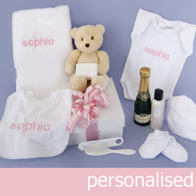 My Delux Unique Embroidered Gift Hamper includes Teddy Thumbnail