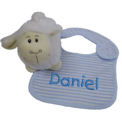 Personalised baby bib gift Thumbnail