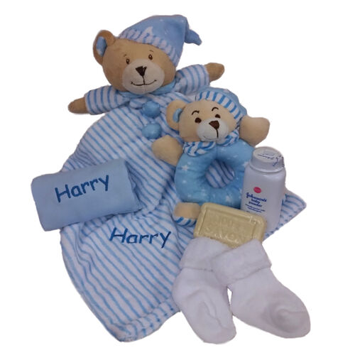 Personalised Snuggle blanket Gift Set Thumbnail