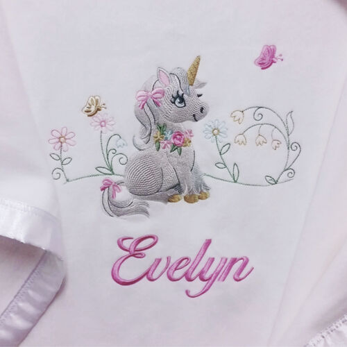 My Little Unicorn Personalised Blanket Thumbnail